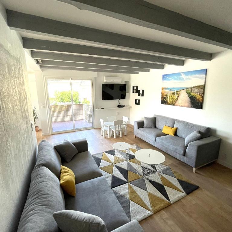 L'Artmonie - Climatisé - Jardin - Centre-ville - Plage - Maison 4 Chambres - 13