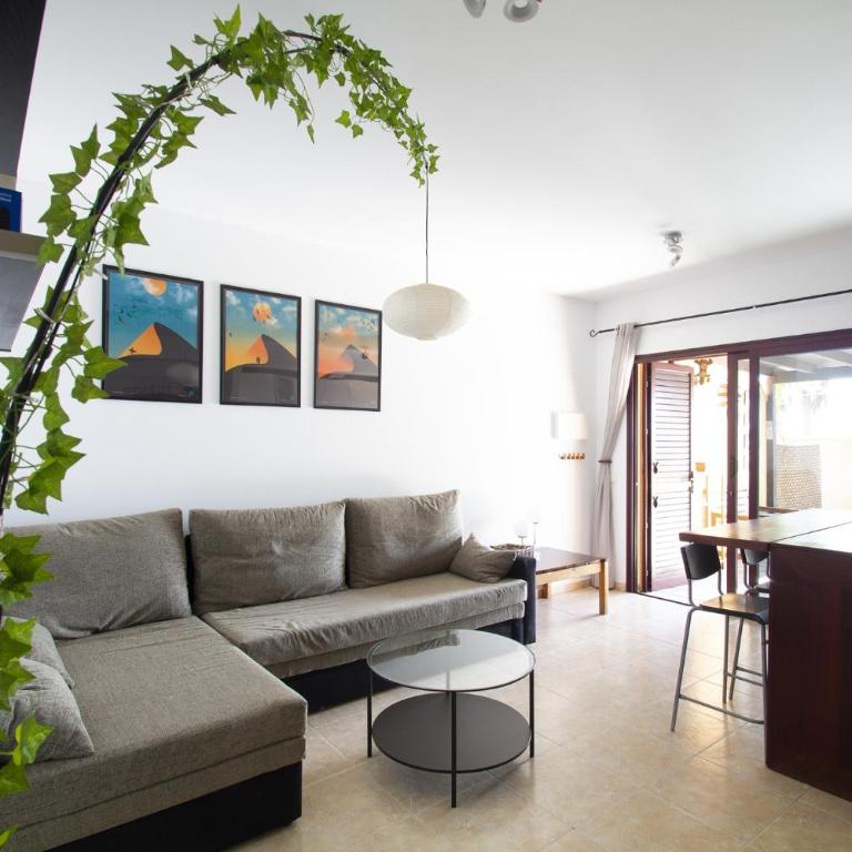 BEACH FRONT GRANILLO - ocean view, garden, bright and comfortable, Wi-Fi - Apartamento - 5