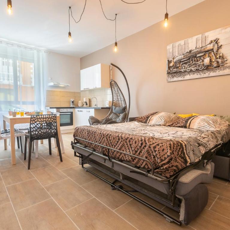 LOC TROTTEUR LE CACAO - Balnéo, Gare Lourdes - Apartment mit 2 Schlafzimmern - 23