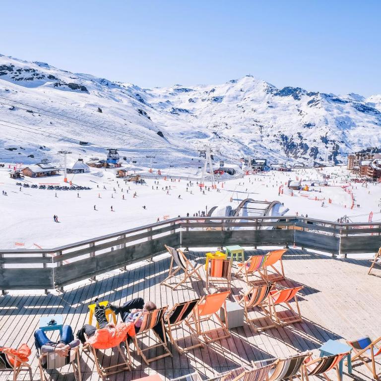 Fahrenheit Seven Val Thorens - Chambre Double - Vue sur Montagne - 1