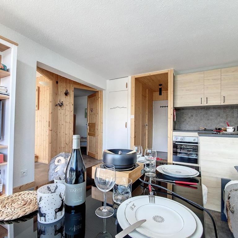 Appartement moderne 3 pièces, ski aux pieds, balcon, vue exceptionnelle - FR-1-344-1121 - Apartment - 2