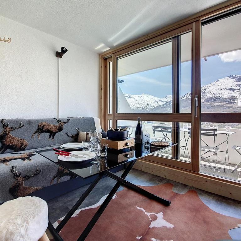 Appartement moderne 3 pièces, ski aux pieds, balcon, vue exceptionnelle - FR-1-344-1121 - Apartment - 7