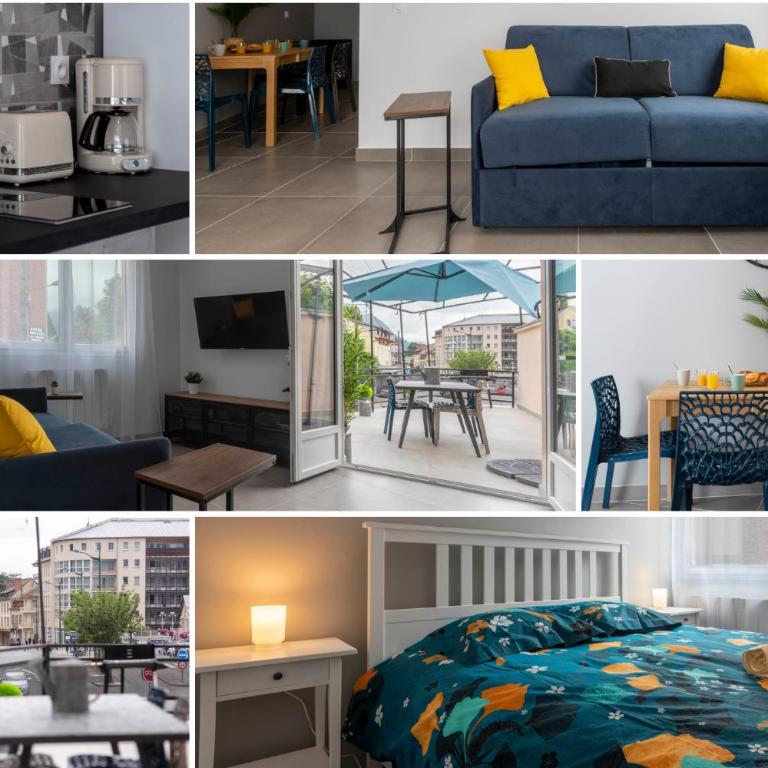 LOC TROTTEUR LE GRAPHITE T2 Grand confort Terrasse - Apartment mit 1 Schlafzimmer - 3