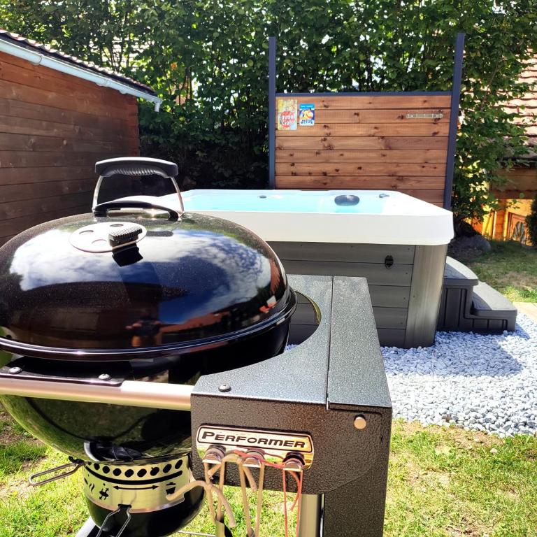 ⁂⁂ LE NID DE PIERRE & JULIE [CLEDICIHOME] 2 pas du centre ville / SPA & TERASSE AMENAGEE ⁂⁂ - Chalet - 13