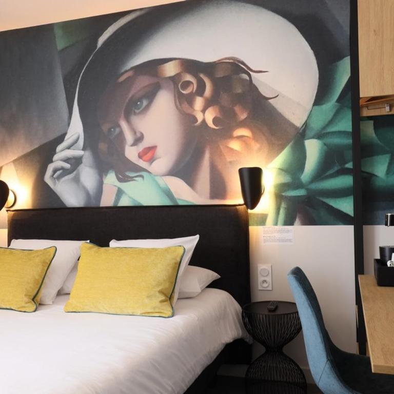 Hôtel la Capelle Millau - Chambre Double ou Lits Jumeaux Affaires - 11
