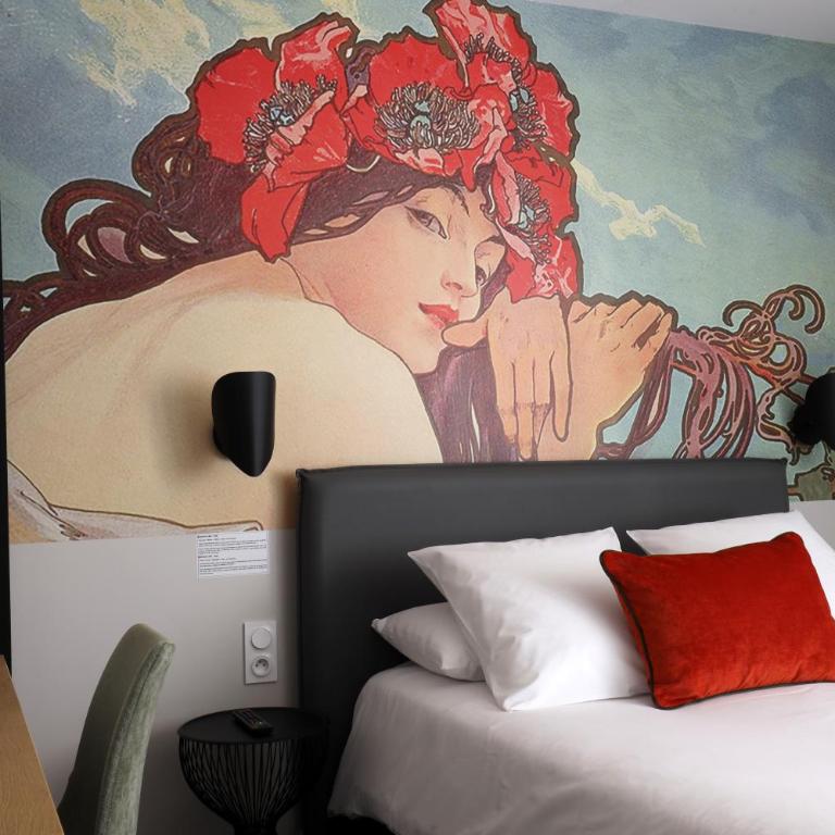 Hôtel la Capelle Millau - Chambre Double Standard - 3