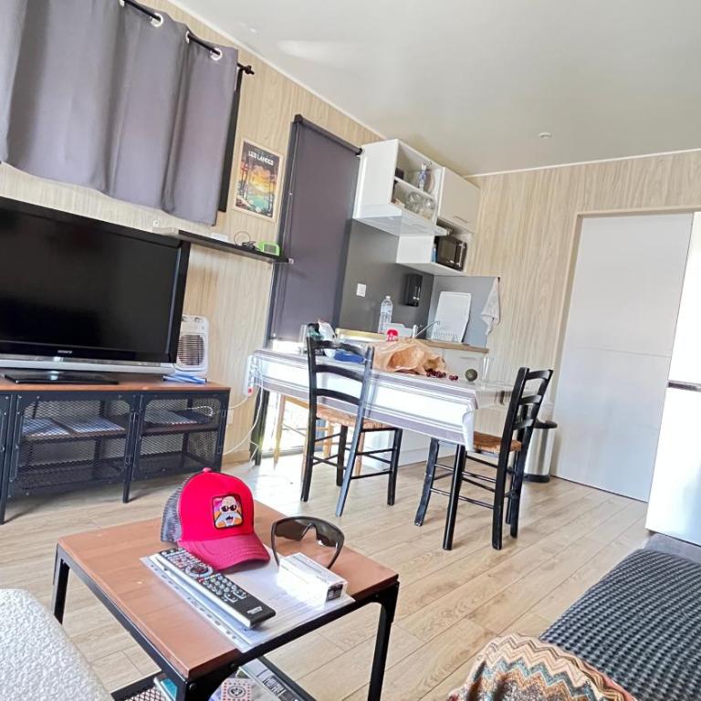 EcoKub T3 Indépendant Proche plages et lac - Maison 2 Chambres - 8