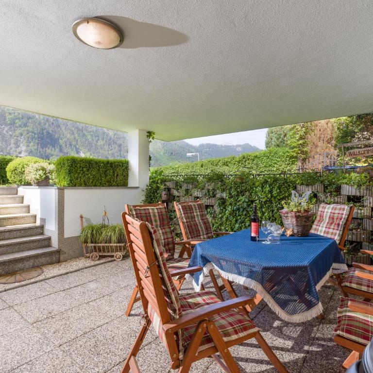 Ferienwohnung Biechl - Apartment mit Terrasse und Bergblick - 13