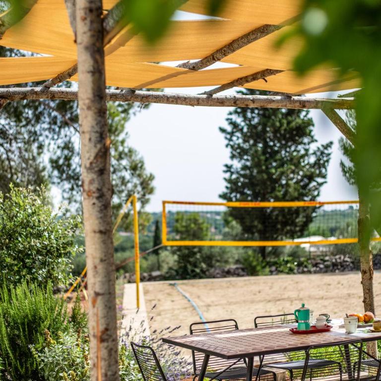 TRULLI MELOGINO with private beach volley camp - Three-Bedroom Villa - 25