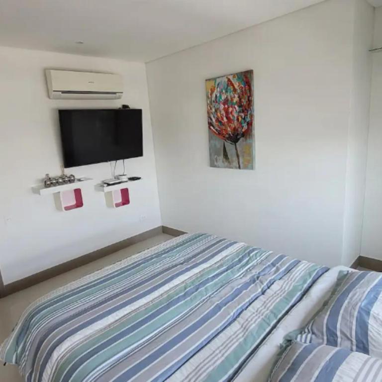 Apartamento con Vista al Mar en Palmetto - Laguito Cartagena - Three-Bedroom Apartment - 8