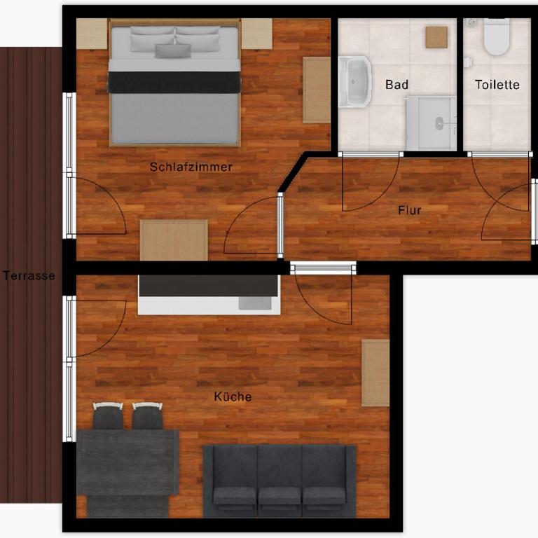 Apartments Luidold - Superior Apartment mit 1 Schlafzimmer - 7