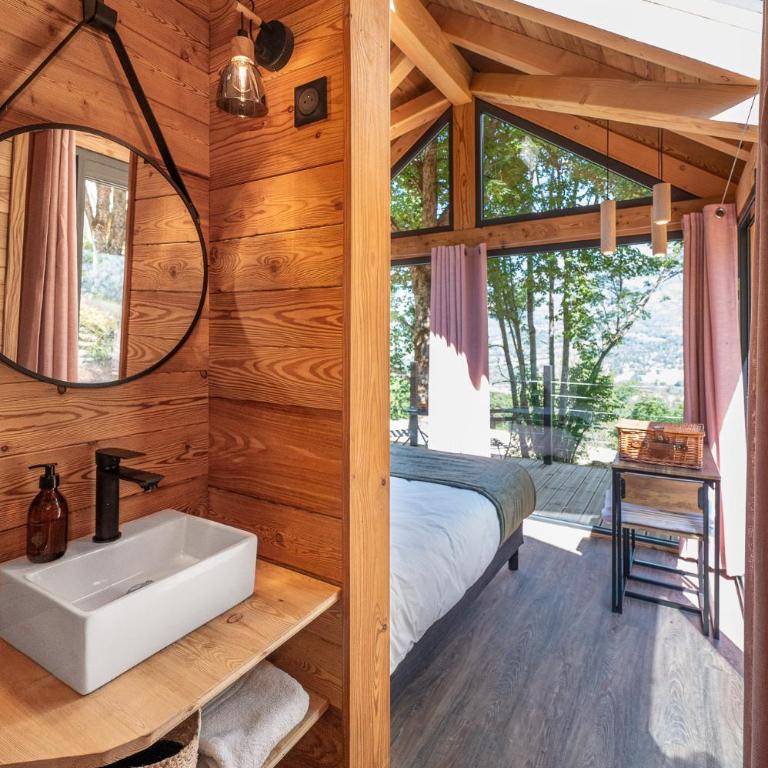 Les chalets d'Éléna - Chambre Double - 5