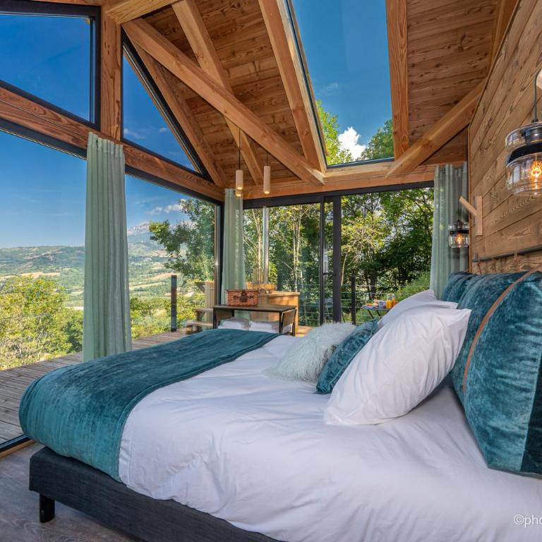 Les chalets d'Éléna - Chambre Double - 4