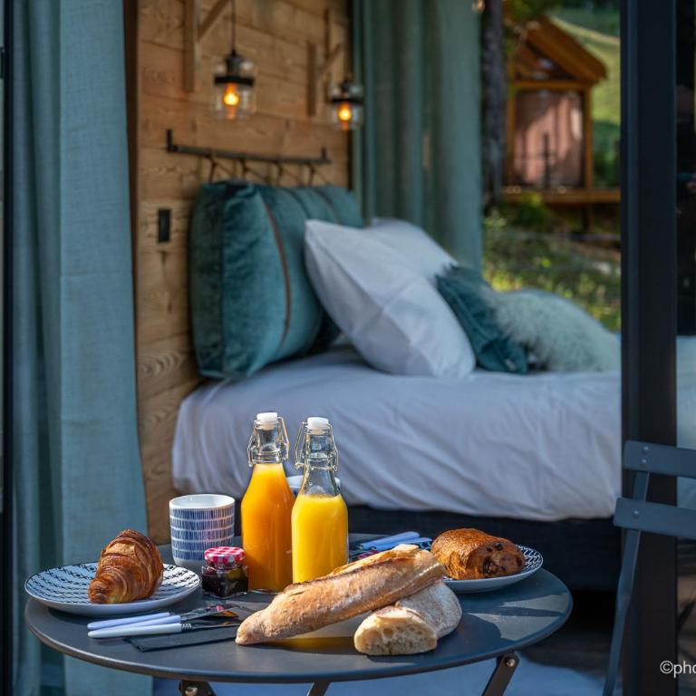 Les chalets d'Éléna - Chambre Double - 5