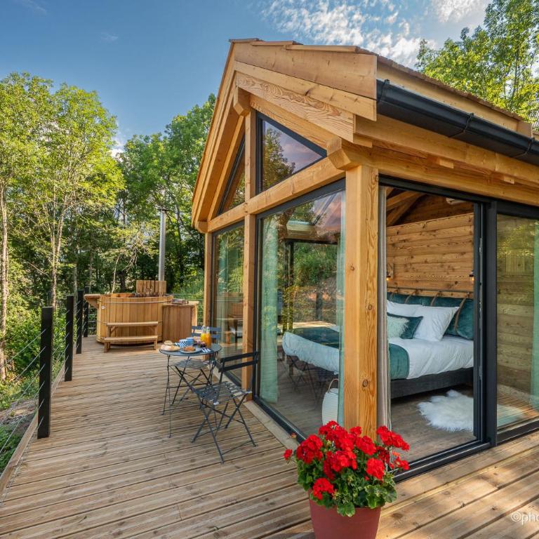 Les chalets d'Éléna - Chambre Double - 14