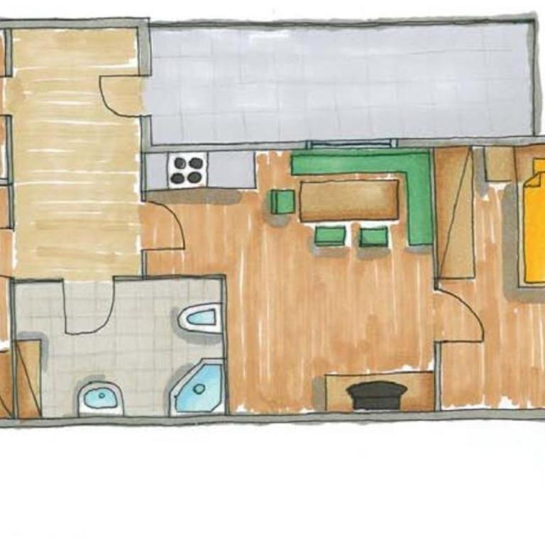 Appartements Dr. Geisler - Three-Bedroom Apartment with Shower - 1