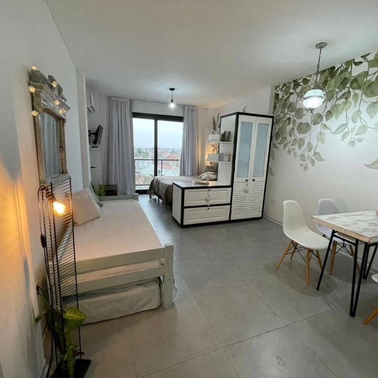 Calido,moderno depto con piscina, parking ,laundry - Apartamento de 1 dormitorio - 1