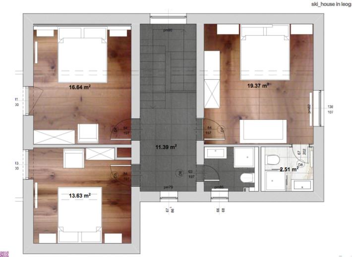 Finest Ski Chalet Leogang by All in One Apartments - Chalet mit 5 Schlafzimmern - 39