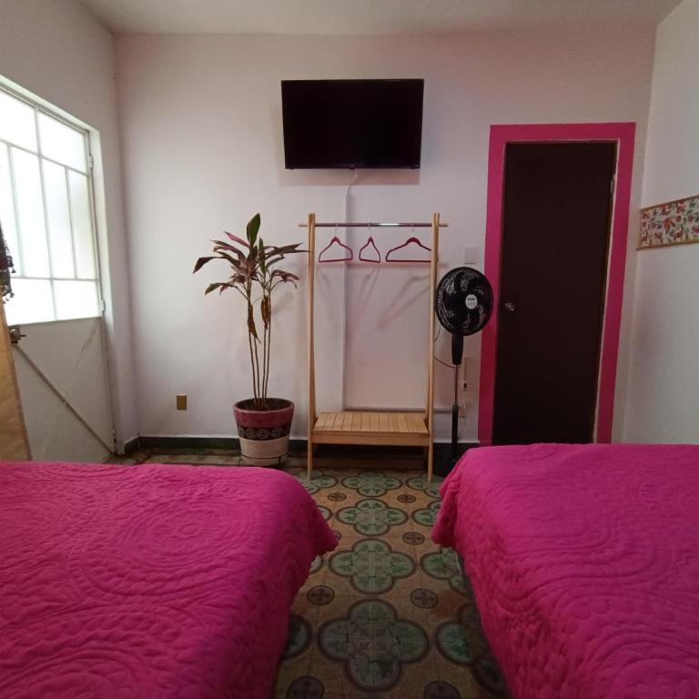 Posada Casa Mexicana Jamaica - Standard Quadruple Room - 3