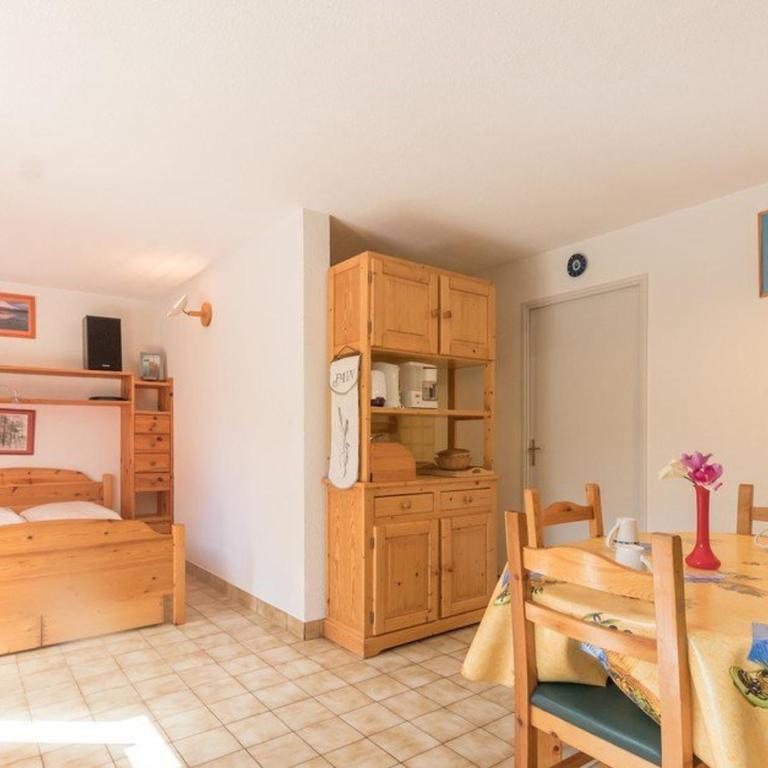 Charmant studio 4 pers, jardin sud, Serre-Chevalier - Appartement 1 Chambre - 4