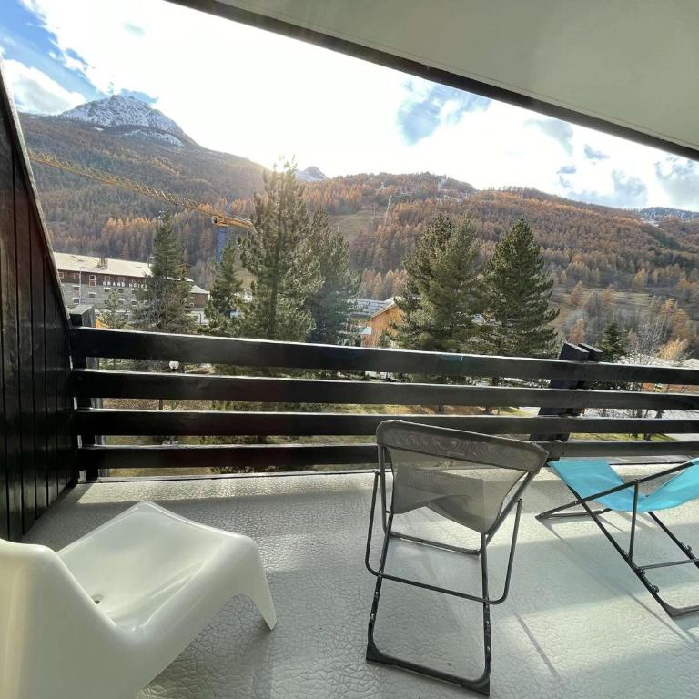 Appartement 3 pièces, 6 couchages - Chantemerle, Serre-Chevalier, balcon, parking, casier à ski - Appartement 2 Chambres - 10