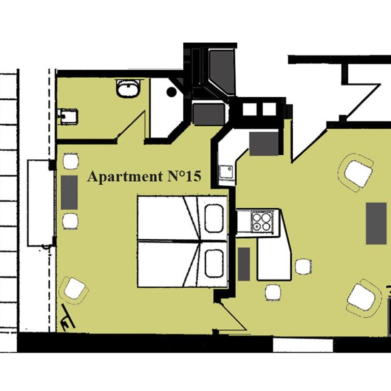 Hotel Montfort-Schlössle - Suite-Ferienwohnung Nr. 15 mit Seeblick - 1