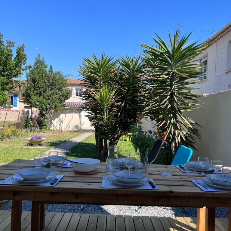 Charmante maison Climatisée avec piscine au Calme à Carcassonne - Two-Bedroom House - 20
