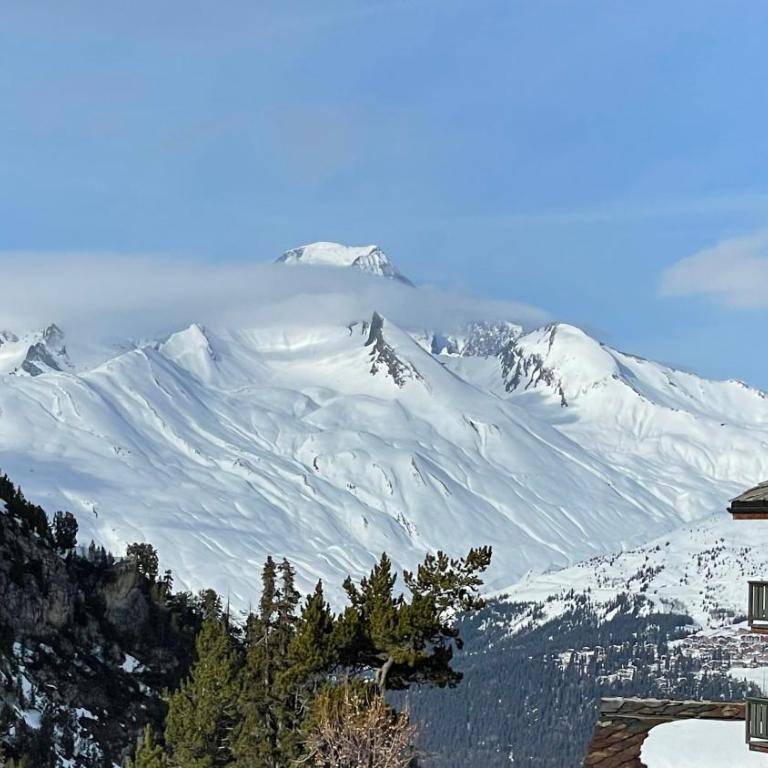Arc 1950 - Appt 2CH - 6 pers - Rés 5* luxe - Piscine, sauna, hamman, jacuzzi - Classé 5 cristaux Paradiski - Apartment mit 2 Schlafzimmern - 16