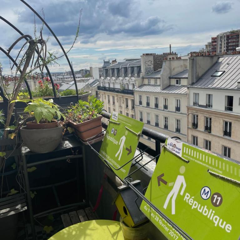 Studio vue Paris - Quartier Canal Saint-Martin - Appartement 1 Chambre - 21