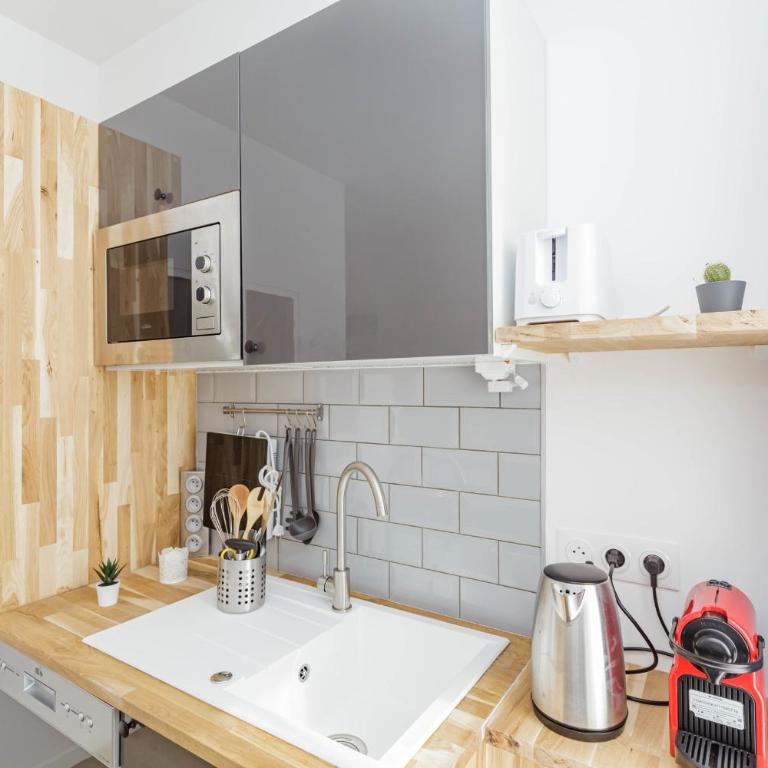 JOLI 23 m Lumineux et Rénové PROCHE Sacré-Cœur - Appartement - 5