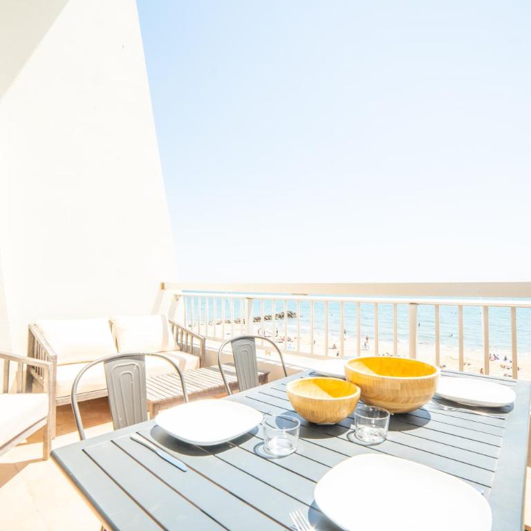 Le DREAM BEACH-TERRASSE-VUE MER D'Exception-WIFI-PARKING - TOP PROS SERVICESConciergerie - Appartement 2 Chambres - 4