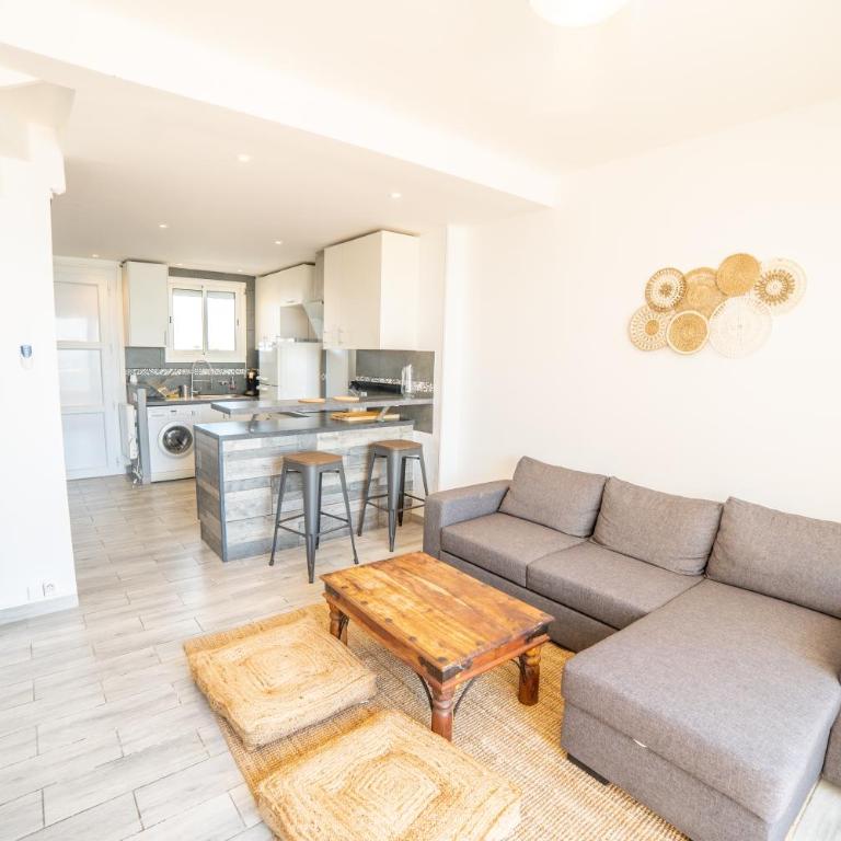 Le DREAM BEACH-TERRASSE-VUE MER D'Exception-WIFI-PARKING - TOP PROS SERVICESConciergerie - Appartement 2 Chambres - 7
