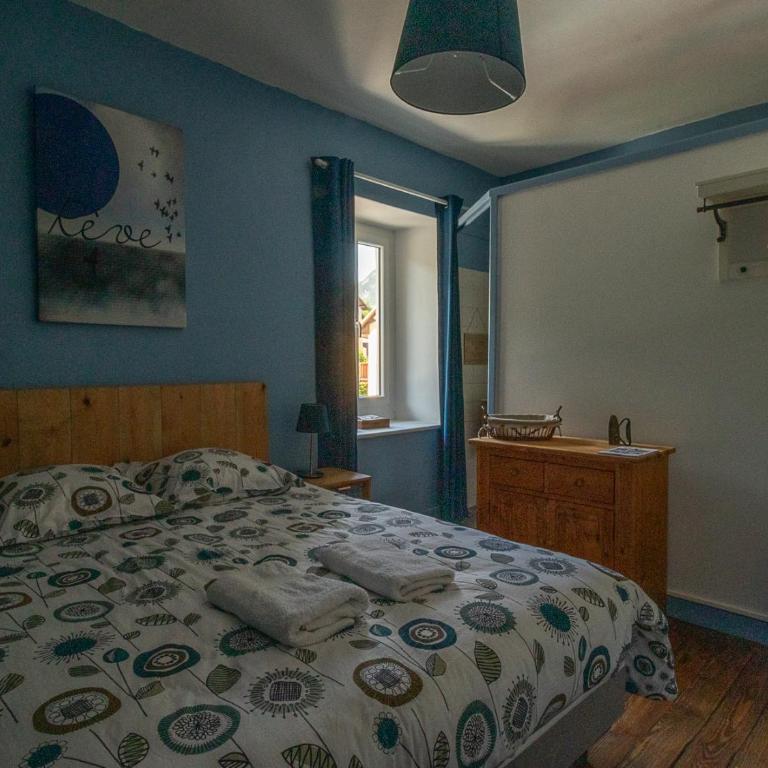 Gîte Les Bartavelles - Habitación Doble con vistas a la montaña - 2
