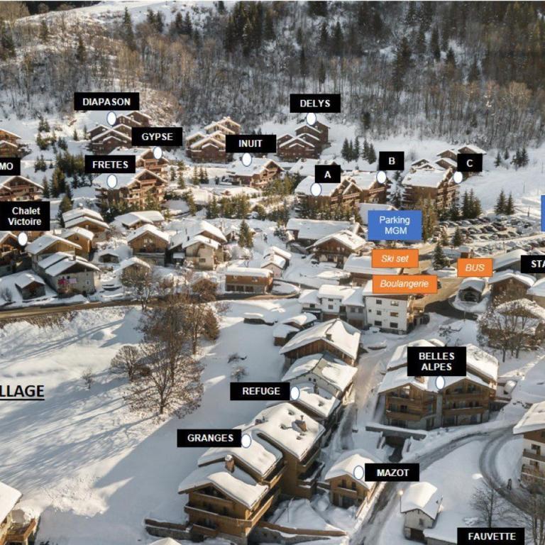 Appartement moderne à Méribel avec parking privatif, proche pistes pour 8 pers. - FR-1-566-1 - Appartamento (8 Adulti) - 2