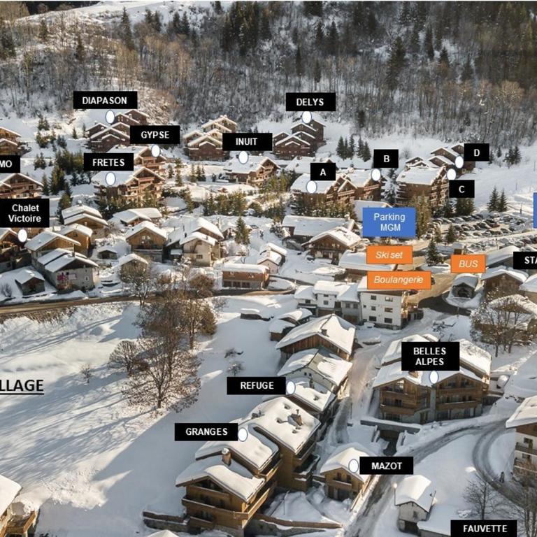 Duplex ski aux pieds avec piscine et animaux admis - FR-1-566-6 - Apartment (6 Adults) - 2