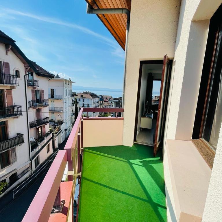 F2 près débarcadère, en centre ville, des thermes EVIAN LES BAINS 2 étoiles - Apartment mit 1 Schlafzimmer - 27