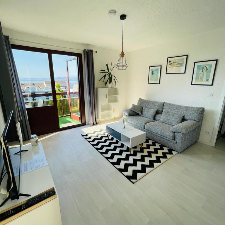 F2 près débarcadère, en centre ville, des thermes EVIAN LES BAINS 2 étoiles - Apartment mit 1 Schlafzimmer - 5