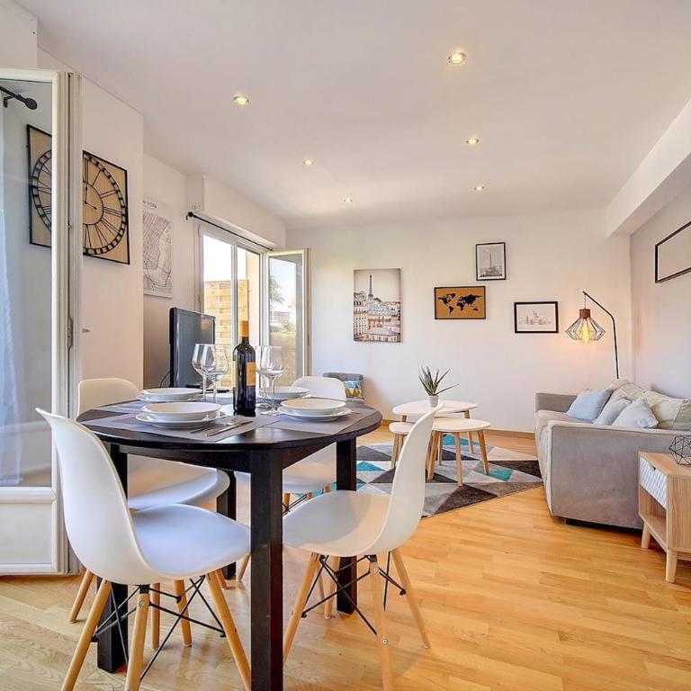 Le Max et Leo - 600m plage - Verrière côte d'Azur - Appartement 1 Chambre - 2