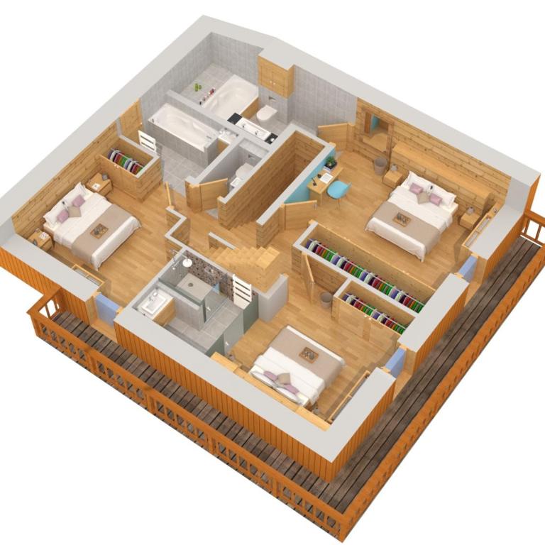 Chalet familial rénové avec sauna près des pistes - FR-1-565-10 - Chalet (11 Adultes) - 2
