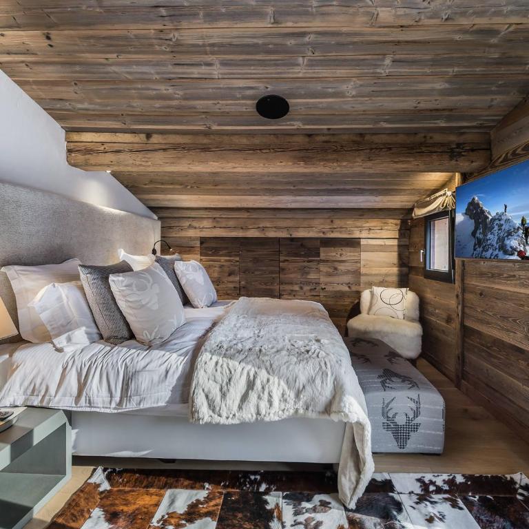 Chalet de luxe avec jacuzzi, salle cinéma et piscine au centre de Megève - FR-1-569-10 - Chalet (12 Adultes) - 7