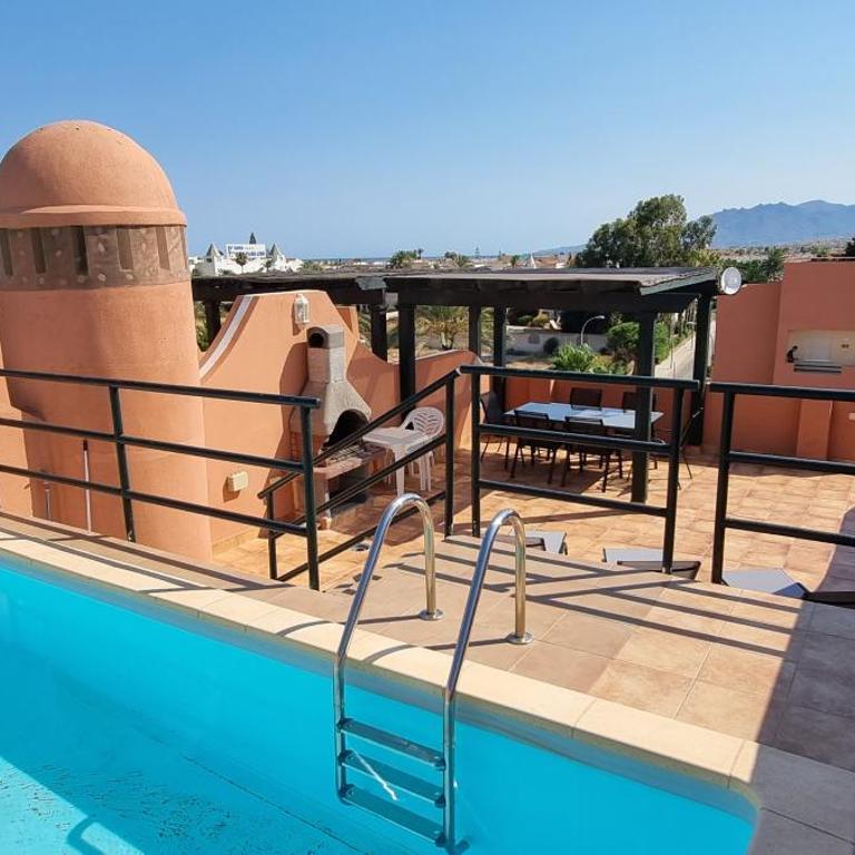 Apartamentos Paraiso Vera Playa, Ed Palmerston, Atico J a pie de Playa, piscina privada en solárium, WI-FI - Apartamento Ático - 2