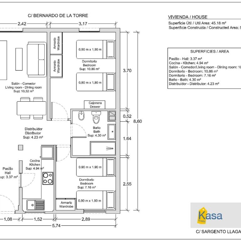 Apartamentos Kasa - Apartamento - 4