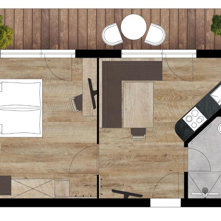 Haus Kreidl - Apartment mit 1 Schlafzimmer - 5