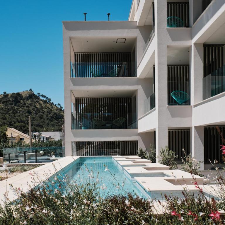 El Vicenç de la Mar - Adults Only - Over 12 - Habitación Privilege con piscina compartida y vistas laterales al mar - 3