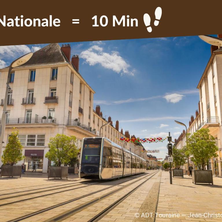 "Demeure de Charme" Hyper Centre - 6 chambres - 11 voyageurs - Châteaux de la Loire - Maison 6 Chambres - 26