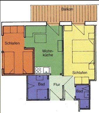 Ferienwohnungen Britta Heim - Apartment mit Dusche - 20
