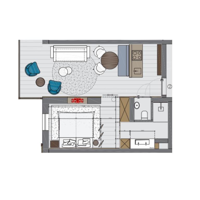 Ariane's Guesthouse - 3 Zinnen Dolomites - Apartment mit 1 Schlafzimmer - 5