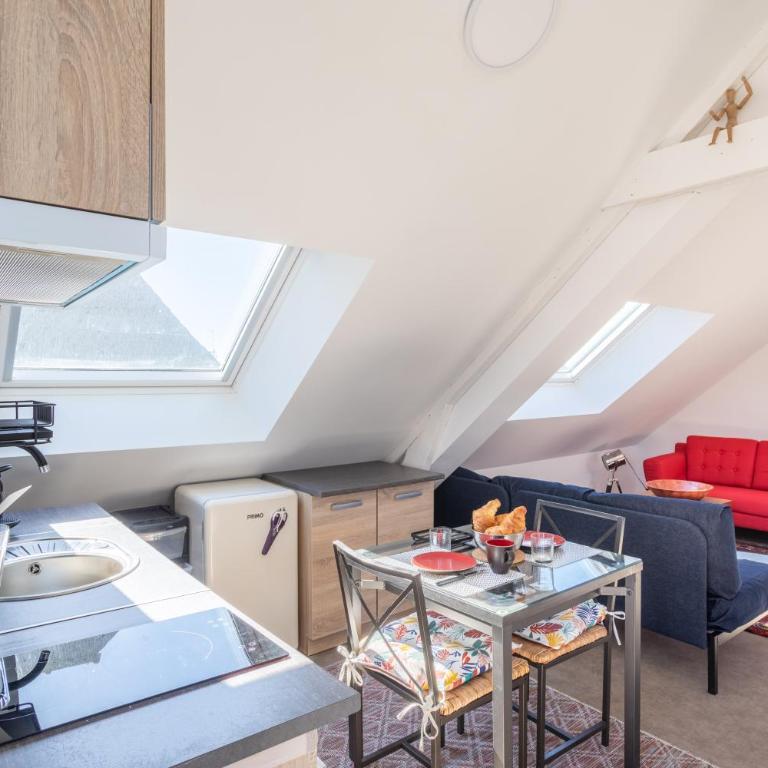 Teranga - Studio avec grande terrasse dans Rennes - Monolocale - 2