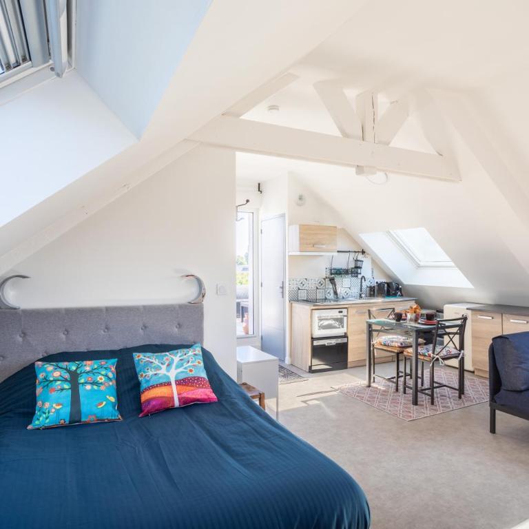 Teranga - Studio avec grande terrasse dans Rennes - Monolocale - 11