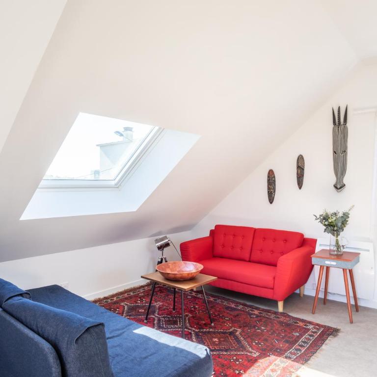 Teranga - Studio avec grande terrasse dans Rennes - Monolocale - 10